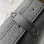 Louis Vuitton Low Key Hobo PM Bag M25352 Black Grained calfskin