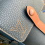 Louis Vuitton LV M21373 Christopher PM Leathers Denim Blue