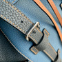 Louis Vuitton LV M21373 Christopher PM Leathers Denim Blue - 32 x 39 x 12 cm / Blue - View 5