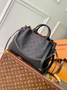 Louis Vuitton Bella Tote M59200 Black Mahina Calfskin