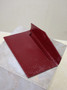 YSL UPTOWN pouch, 5657391 in crocodile shiny leather red