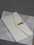 YSL UPTOWN pouch, 5657391  in grain de poudre leather white