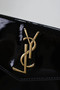YSL UPTOWN pouch, 5657391 in in patent leather black
