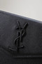 YSL UPTOWN pouch, 5657391  in grain de poudre leather black