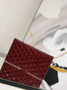 YSL UPTOWN pouch, 5657391  in leather wine red