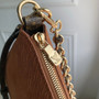 Louis Vuitton Multipass Bag, M3A149 Brown Suede Calfskin