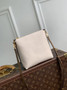 Louis Vuitton Multipass Mini Bag, M2A840 White Calfskin leather