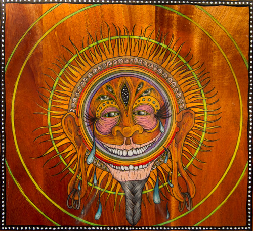(SOLD) "Welcome" Mixed Media on Wood (SOLD) "Welcome" Mixed Media on Wood