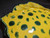 (SOLD) Decorative Ceramic Tray - Yellow w/ Spots - 2023