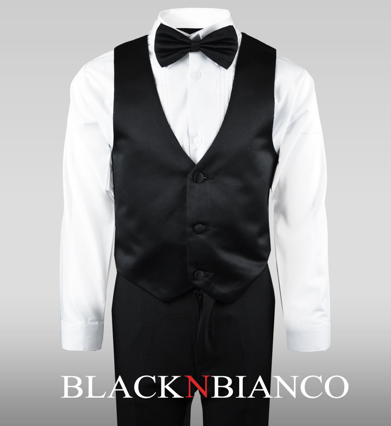 Black N Bianco Boys Teens Suit Dress Wear Set.