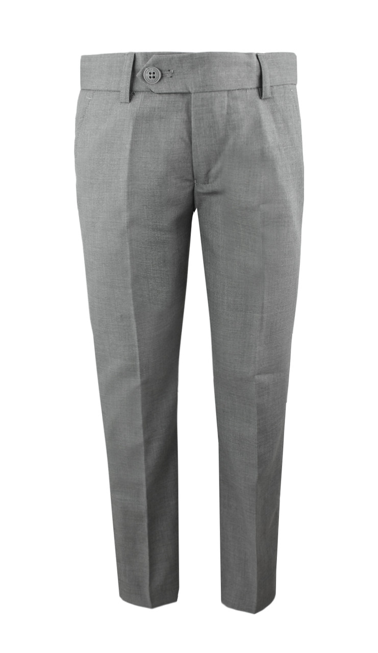 Buy Grey Polyester Blend Mid Rise Formal Trousers For Men Online In India  At Discounted Prices