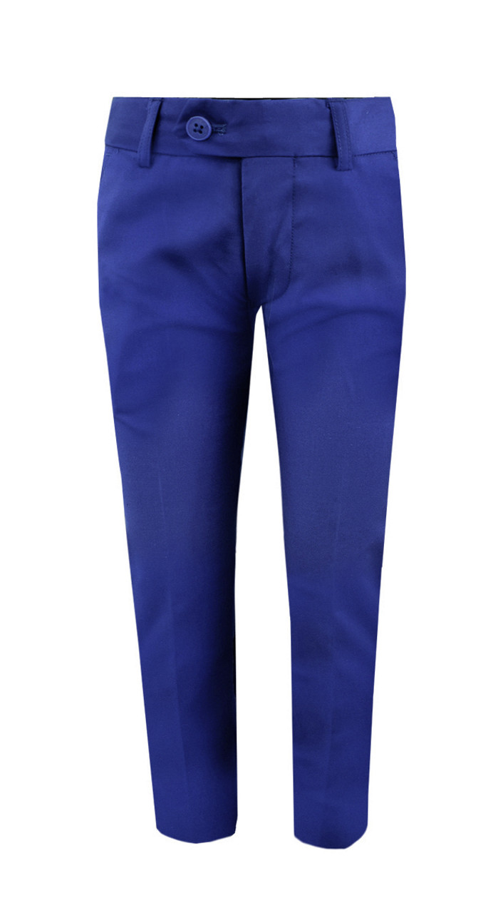 Slim Fit Suit trousers - Light blue marl - Kids