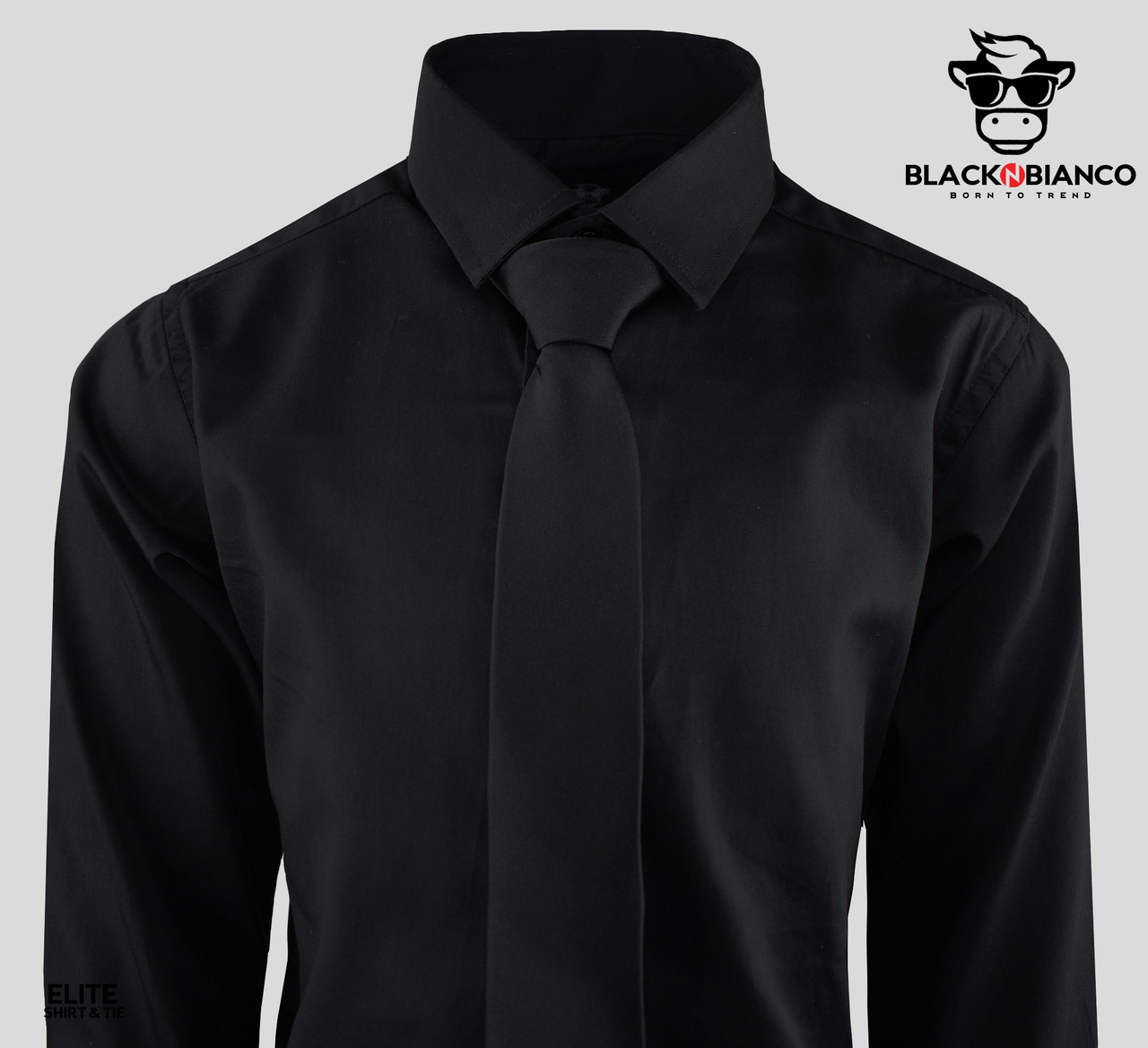 Boys' Black Classic Fit Five-Piece Formal Dress Suit Tuxedo Tux Set –  SPRING NOTION