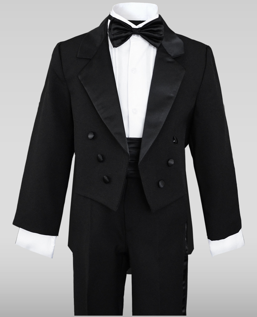 boys tuxedo black