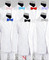 White Tuxedo for Kids with Colored Slim Bow Tie