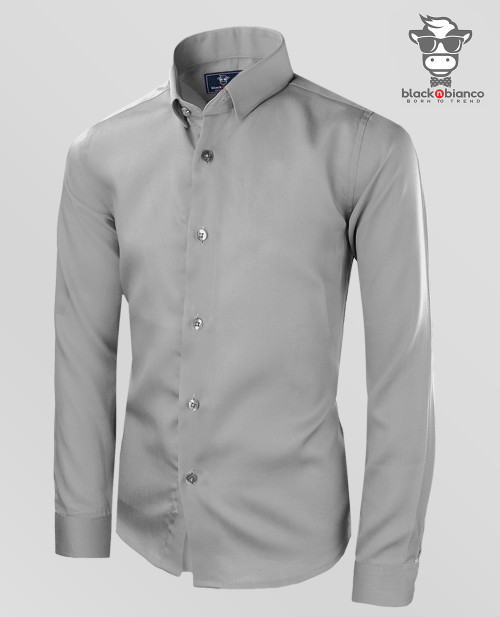 gray dress shirt