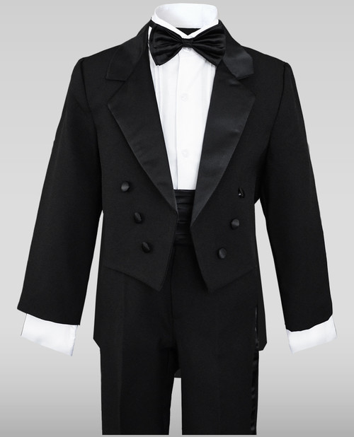 Boys Tuxedos Toddler Tuxedos Ring Bearer Outfits Black N Bianco