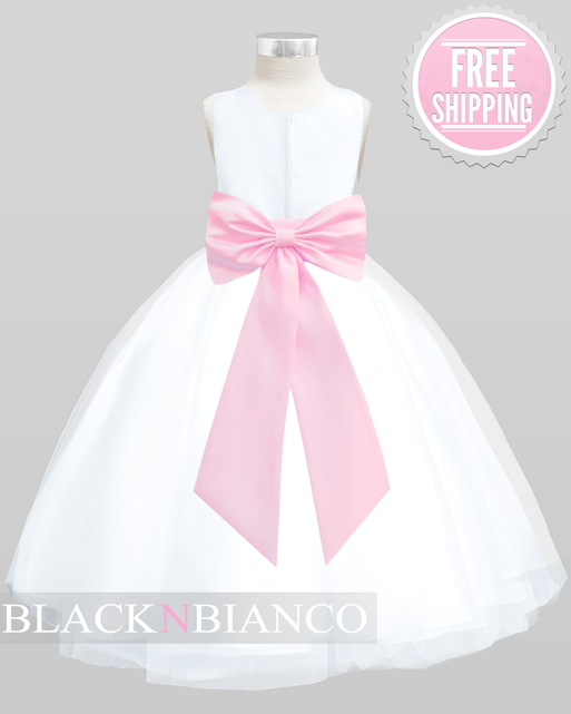 Pink Flower Girl Dress for your little Princess