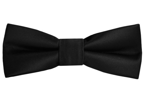 Black n bianco Boys Black Bow Tie