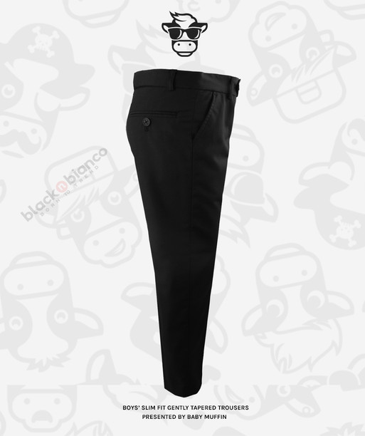 Boys Slim Fit Dress Pants