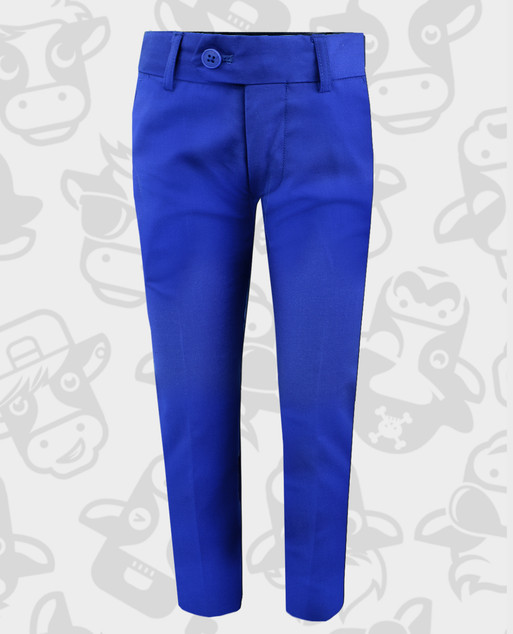 Buy Busy Women's Royal Blue Trousers Online in India - Etsy