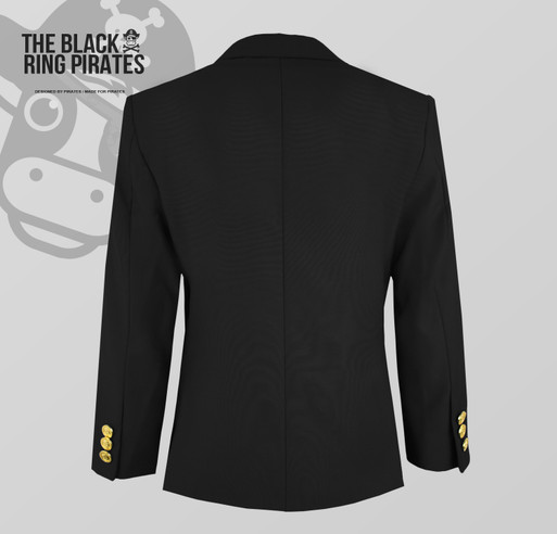 Black n Bianco Slim Fit Blazer with Two Side Vents in the Back.