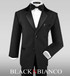 High Quality Boys Tuxedo Ring Bearer Outfit by Black N Bianco