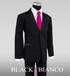 Black Tuxedo for Kids with a Fuchsia neck Tie