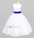 Black N Bianco Flower Girl Dress