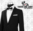 Boys Modern Cut Tuxedo with a Slim Bow Tie