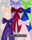 Colored Flower Girl Dress Sash and Bow's