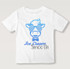 Black N Bianco Ice Cream Smooth T-Shirt for Boys. 
Cow with Sunglasses 