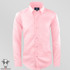 Boys Button Down Long Sleeve Baby Pink Dress Shirt