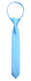 Black n Bianco Light Blue Slim Tie for Boys