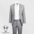 Kids Slim Fit Tuxedo Suit by Black n Bianco Born TO Trend