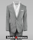 Black n Bianco First Class Slim Fit Rustic Gray Suit