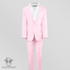 Boys Pink Slim Fit Suit by Black n Bianco