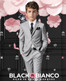 Black N Bianco Boys Slim Fit Suit - 5 Piece Rosefia Style Set In Mary Mid Gray