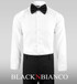 Boys White Pleated Shirt with a Bow Tie