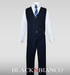 Boys Dark Navy Vest dresswear