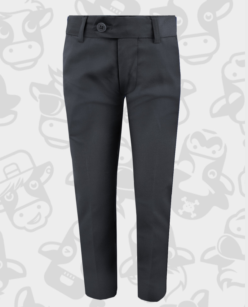 Flat Front Slim Fit Dress Trouser Pants 