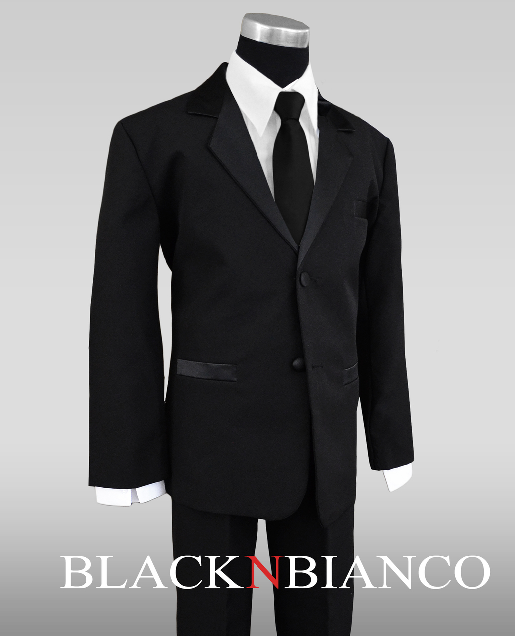 Black On Black Tux