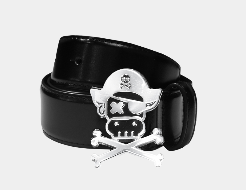 Pirate skull shaped belt buckle/belt head (only the belt head itself) │ MF  select - Shop mfselect Belts - Pinkoi