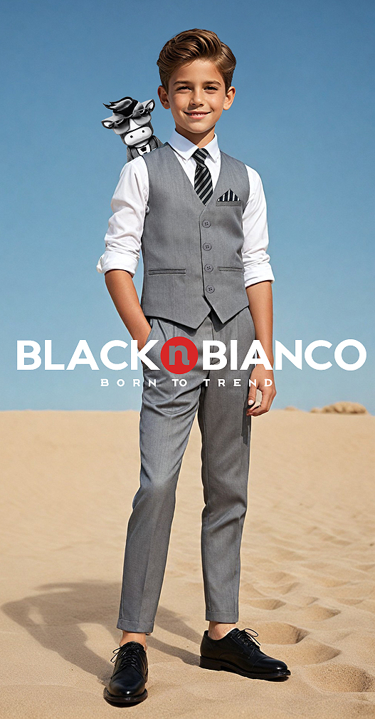 black dress pants grey vest Mens Black 3-Piece Suit Set  Blazer, Vest & Pants Black / 38R