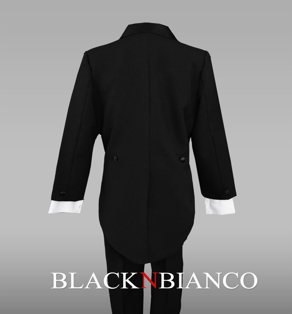 child tuxedo jacket tails red