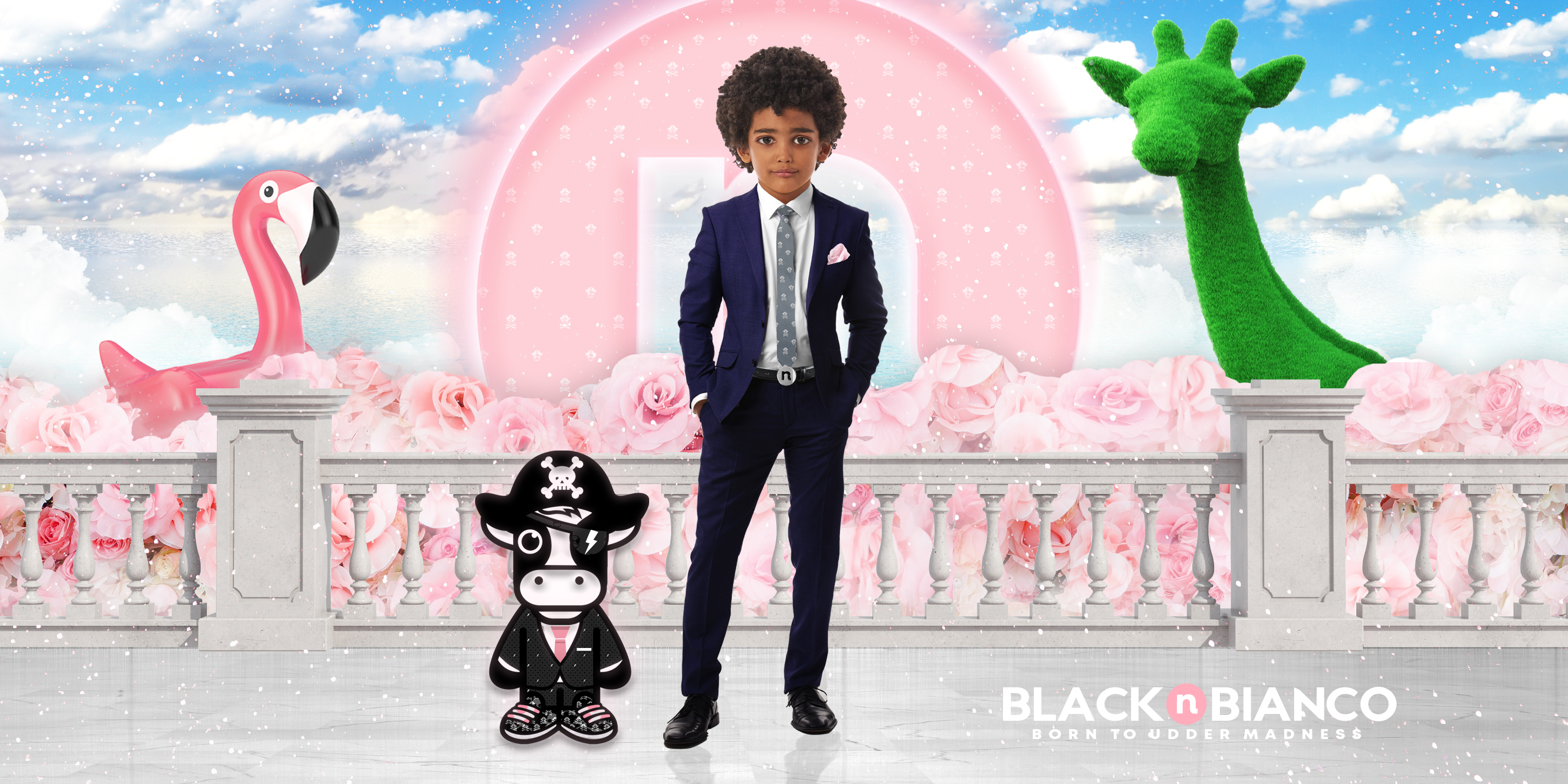Black n Bianco Boys Eve Navy Slim Fit Suit Rosefia Style Black n Bianco Boys Eve Navy Slim Fit Suit Rosefia Style