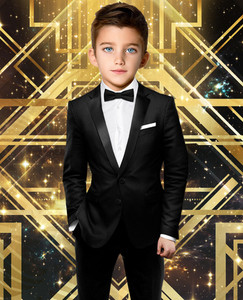 Boys Slim Fit Tuxedo First Class