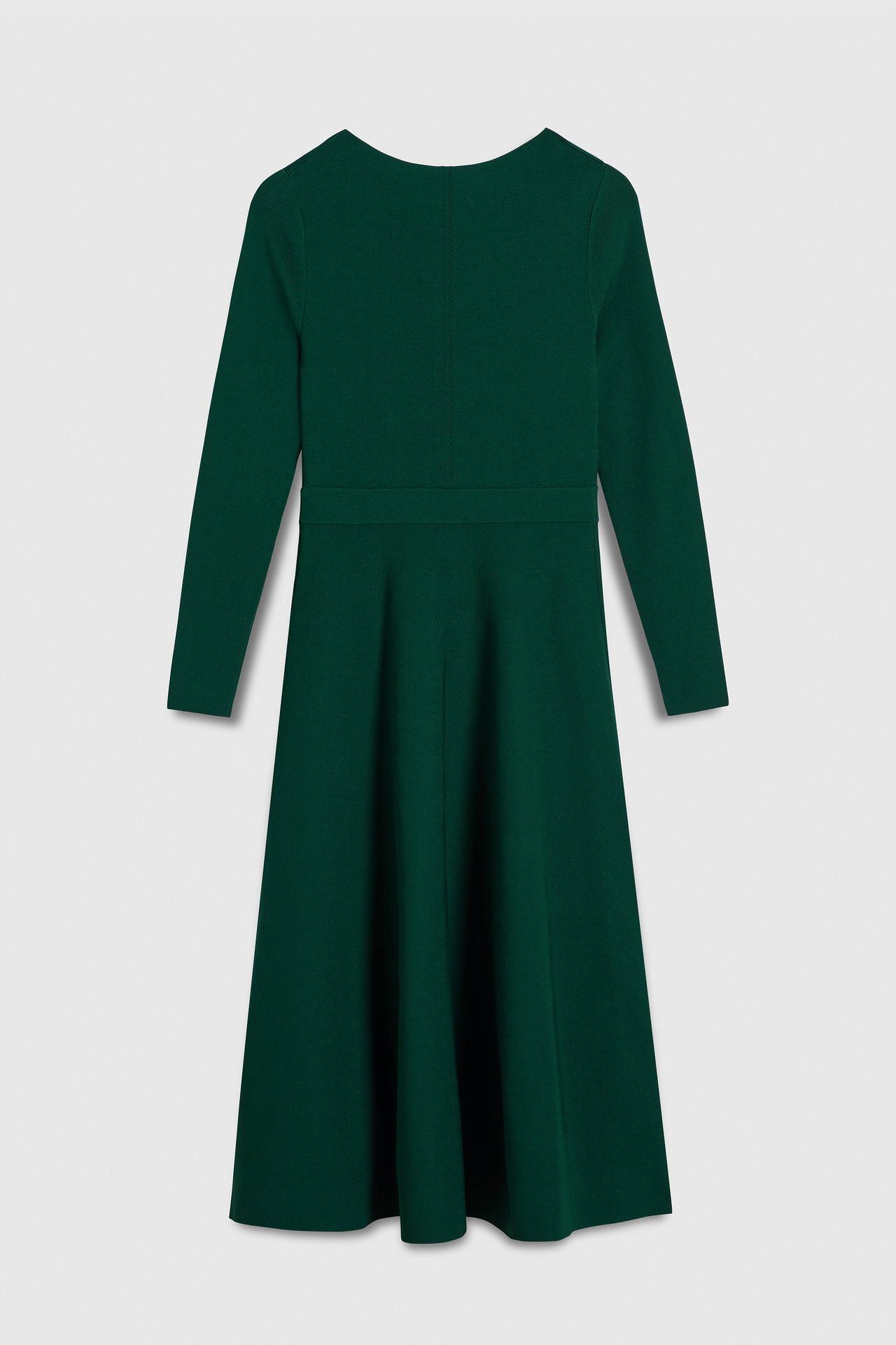 Bellaria Dress Jewel Green Sculpt Knit - Welcome to the Fold LTD