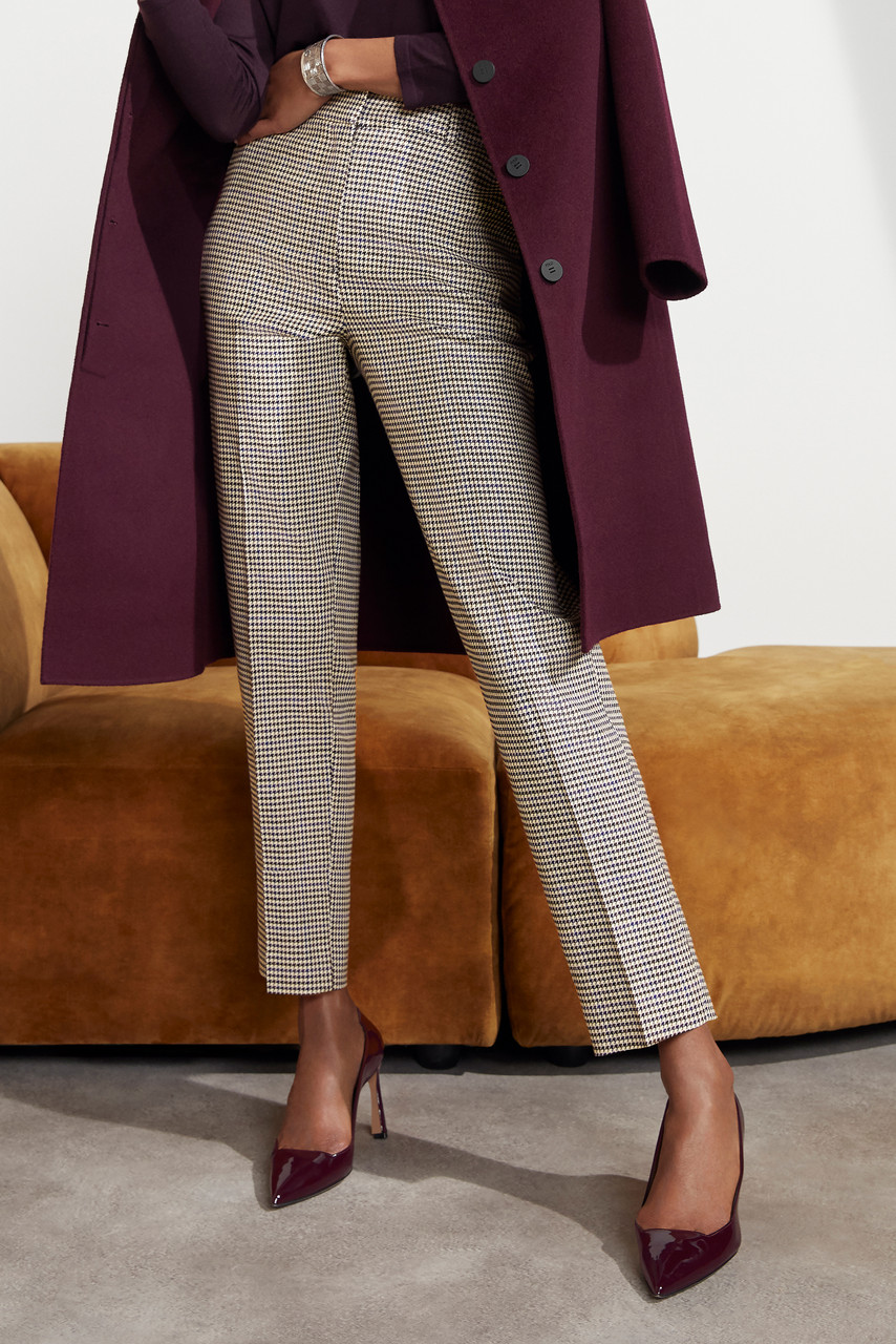 Abbott Trousers Multicolour Houndstooth 