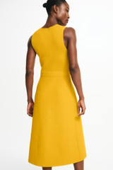 Amorino Knitted Dress Tuscan Yellow